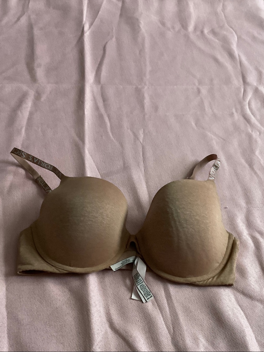 Victoria's Secret Tan Nude Padded Push-Up Bra